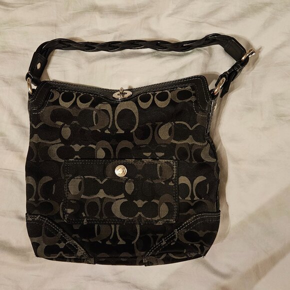 Coach Black Authentic purse - Picture 1 of 7